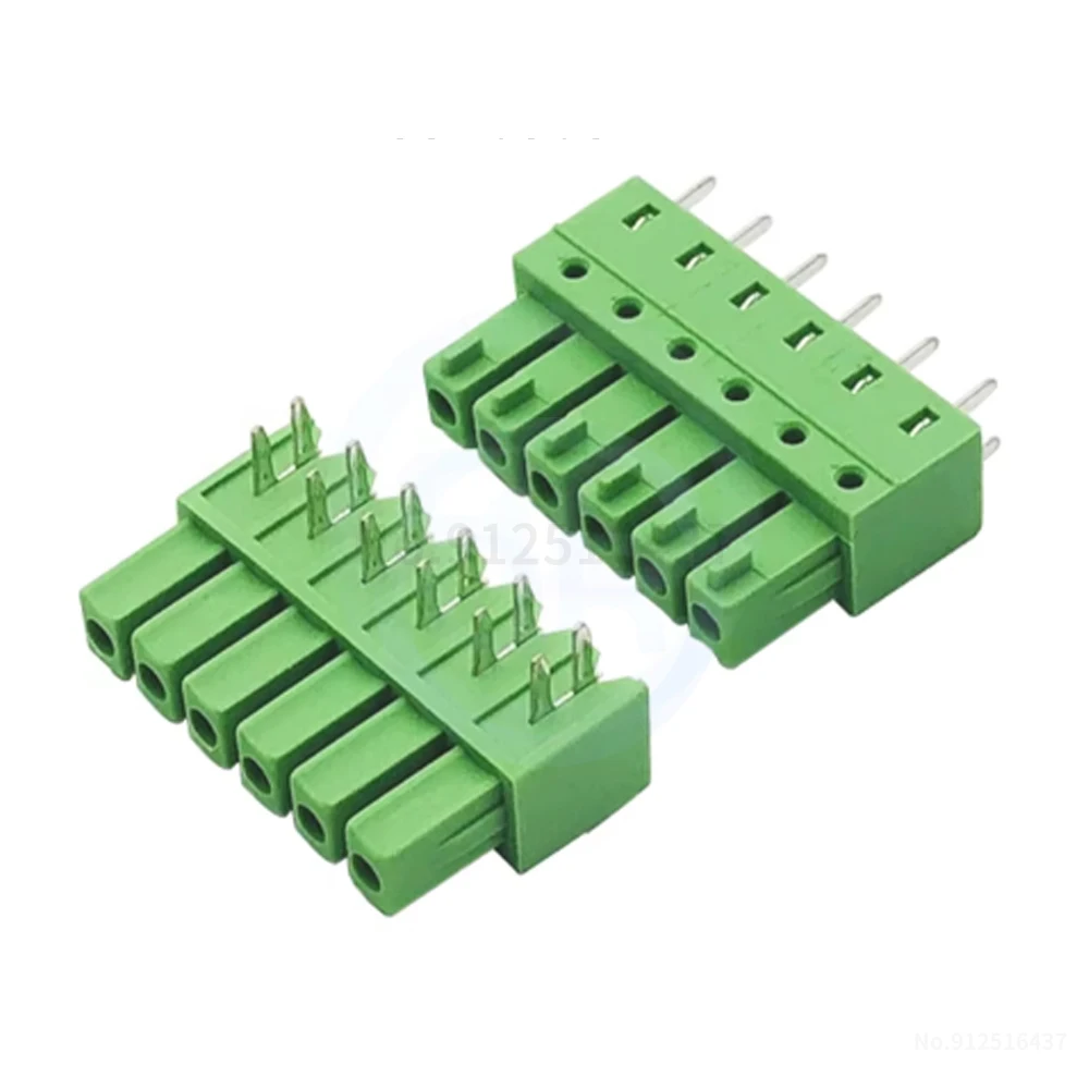 (5 pcs) KF 15EDGA 15EDGB 3.81mm Plug-in Terminal Block Board-to-Board Connector Solder PCB Right Angle/Straight Pin 2EDGA/B 3.81
