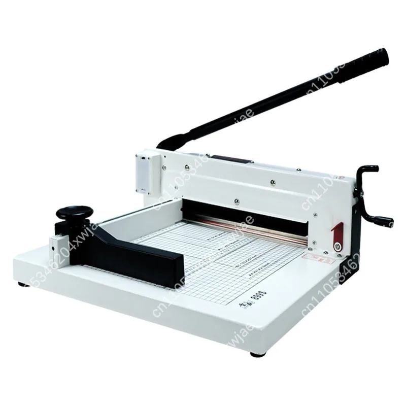 Heavy Duty Large Manual Paper Cutter with Infrared Guide for Card Photo Thick Paper Cutting Machine