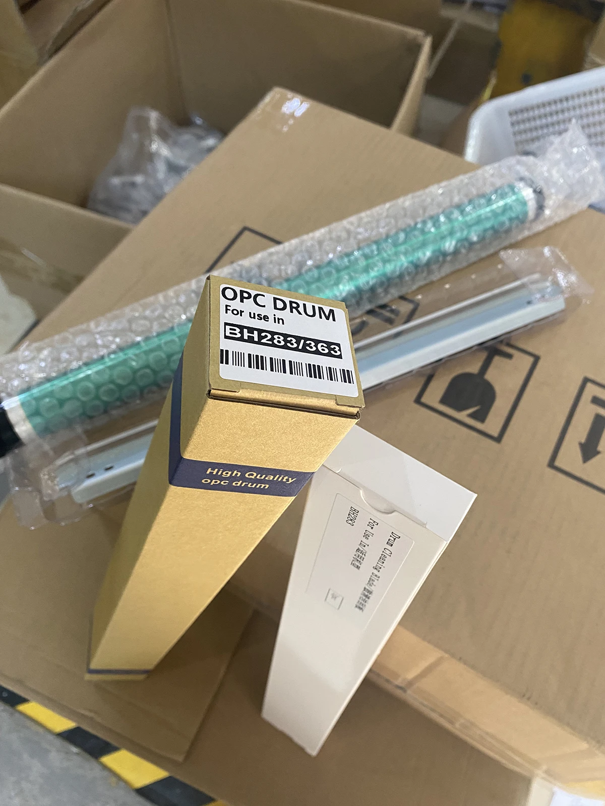 

1 комплект DR411 OPC барабан + лезвие 2510 3510 282 362 7728 для Konica Minolta Bizhub 223 283 363 423 Di 250 350 251 351 лезвие для очистки барабана