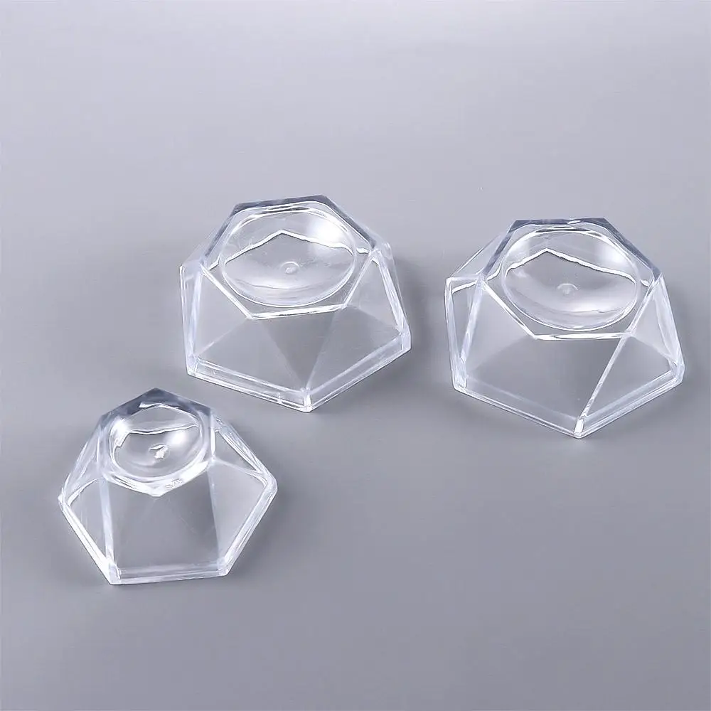 Home Decoration Soccer Transparent Acrylic Glass Crystal Ball Base Sphere Holder Display Stand Pedestal