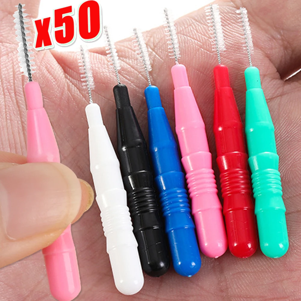 10-50pcs MINI แปรงคิ้วแบบใช้แล้วทิ้งหัวเกลียว Eye Brow Lifting แปรงหวีขนตา Lash EXTENSION อุปกรณ์เสริมเครื่องมือแต่งหน้า