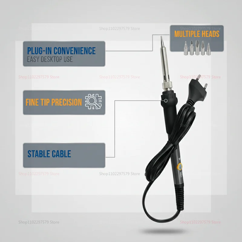 

Adjustable temperature electric soldering iron, electronic repair DIY equipment, suitable for electronic device repair