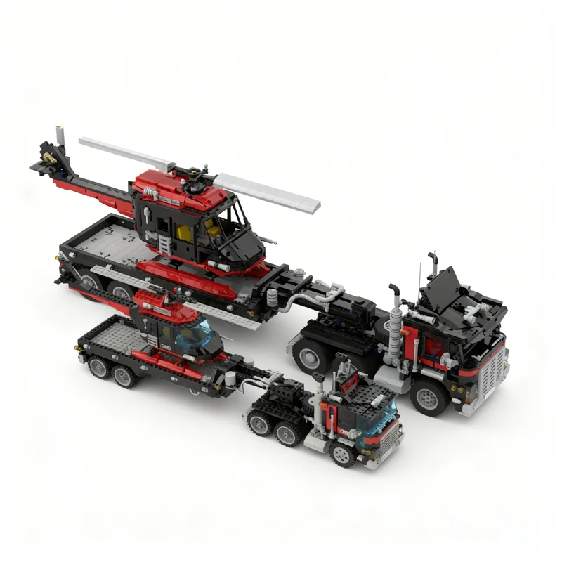 4876pcs MOC Technical Whirl Wheel Super Truck XL Manual Model Building Blocks Construction Creative DIY Kids Christmas Gift Toy
