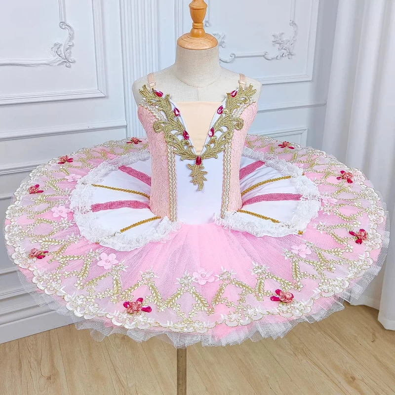Summer Ballet Dress Dance Performance Costume Fashion Dresses for Girls Ballerina Clothing Children's Stage Outfit kids clothes