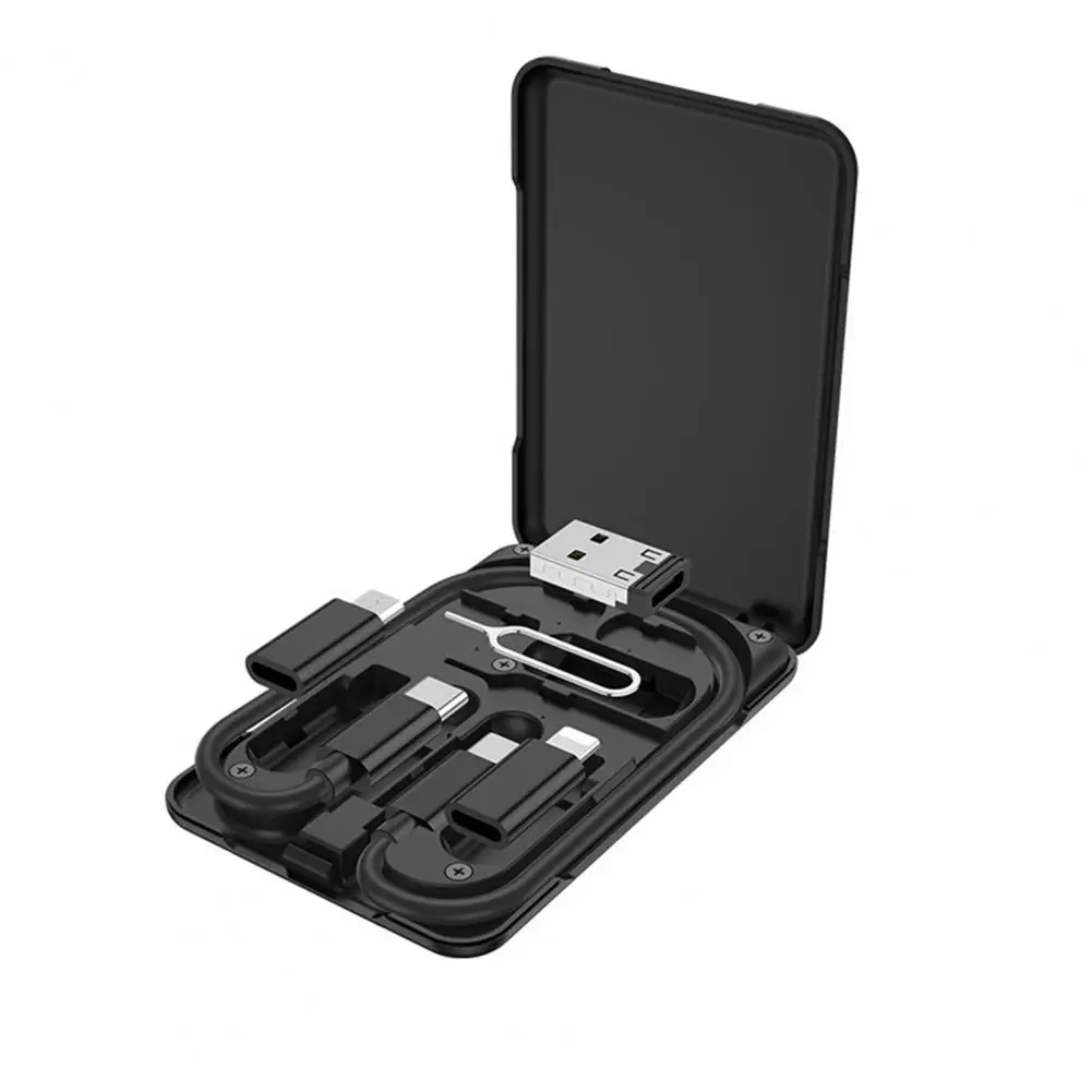 Mini boîte de rangement pour Gadgets numériques EVA, sac de rangement pour Gadgets numériques de poche, câble de données, chargeur de batterie, voyage