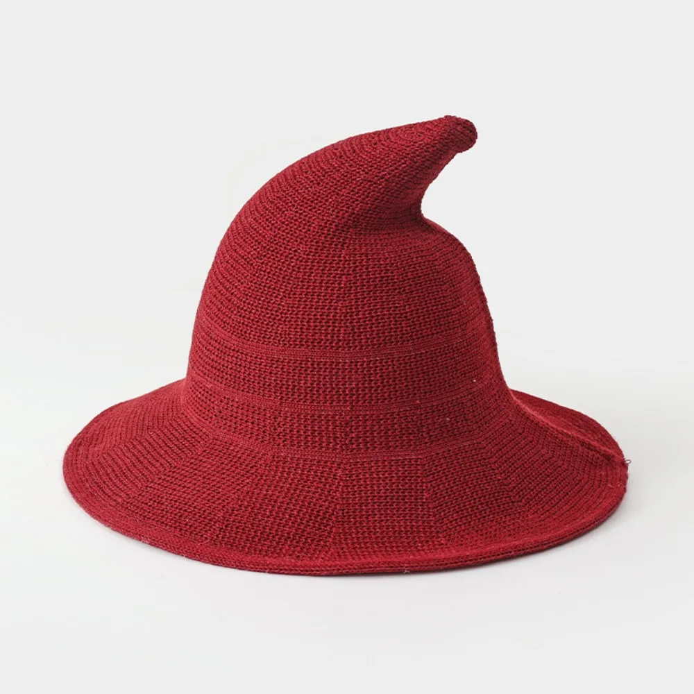 chapeu-de-bruxa-infantil-macio-e-respiravel-chapeu-de-halloween-em-cor-solida-gorro-de-mago-em-algodao-tricotado-para-criancas