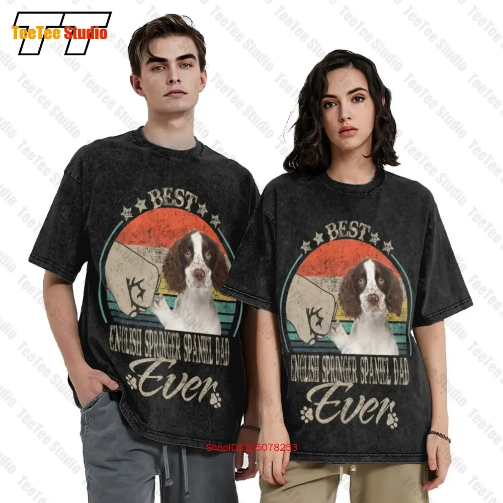 English Springer Spaniel Owner Mom Dad Aesthetic Clothing T-Shirt 7GO4