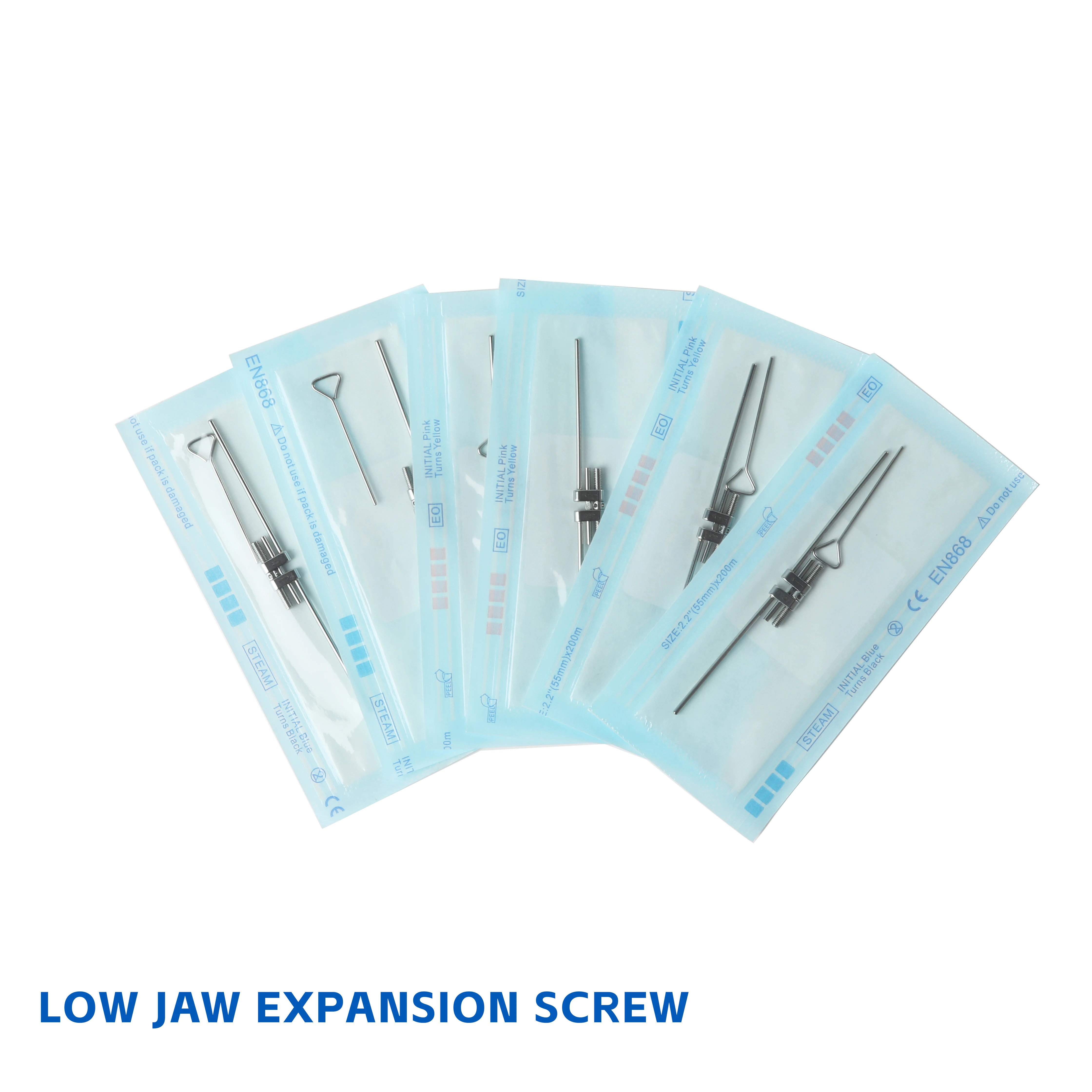 

10Pcs Adjustable Orthodontic Expansion Screw Lower Jaw Hyrax Type Polished Stainless Steel Dental Treatment Tools 8/9/11/13MM CE