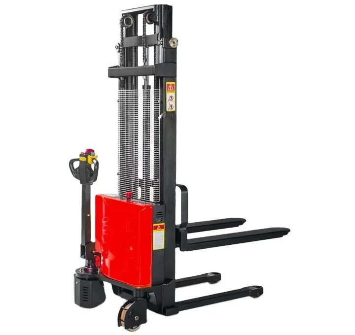 Factory 1000kg 1200kg 1500kg Counterbalance Full Electric Walkie Pallet Stacker Price