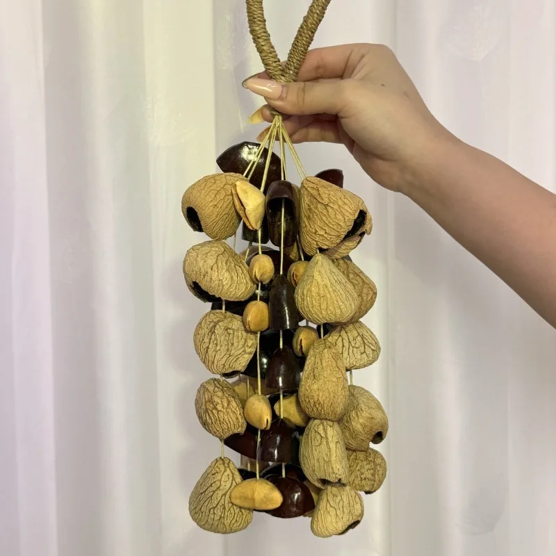 Mixed Three Fruit Hand Rattle Oleander Indonesian Black Fruit Duck Cane Shell