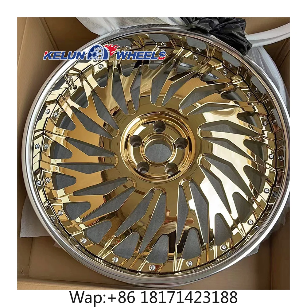 【Hot】22/24/26 Inch Custom Forged Chrome Concave Wheels 5x114.3