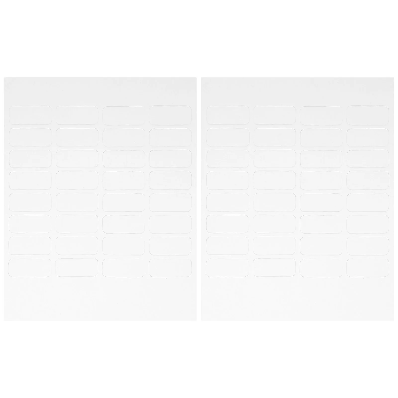 64 قطعة من شريط لاصق قوي مزدوج الجوانب للبالونات والملصقات والصور ونماذج الزينة والمشروعات اليدوية الشفافة