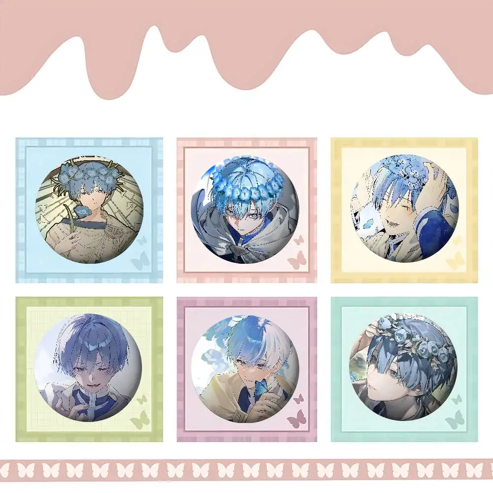 H-Himmel Badges Tinplate Soft Button Pin Brooch Metal Badge Custom Jewelry Accessories Hat Bag Lapel