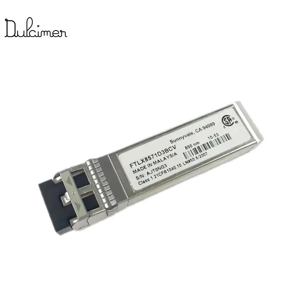 Fini-sar 10GB MULTI-MODE Dual Rate 10GBASE-SR SFP+ Fiber Optical Transceiver Module FTLX8571D3BCV FTLX8571D3BCL FTLX8574D3BCL SF