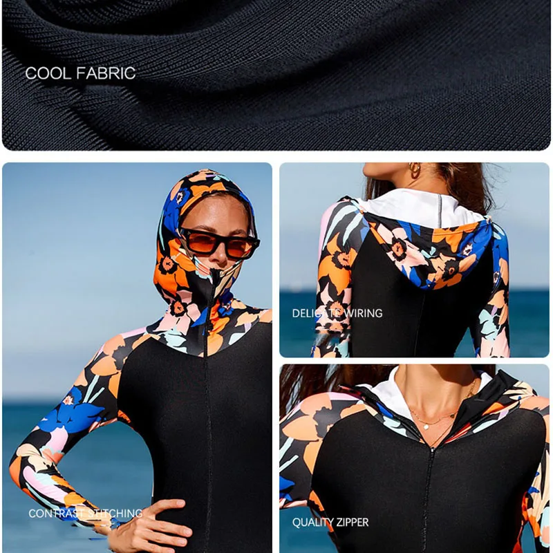 Oulylan cuciture ad alta elasticità colore Surf muta da sub donna muta da sub muta da donna Surf Scuba Dive meduse