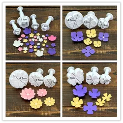Small Mini Daisy Flower Clay Cutter Designer DIY Polymer Clay Jewelry Floral Texture Decoration Plum Spring Press Cutting Mold
