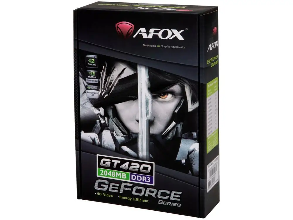 Placa de Vídeo Afox Geforce GT420 2GB DDR3