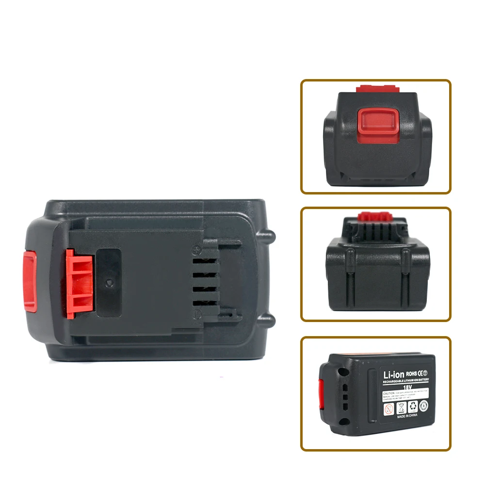 20V 2000MAh BL2018 Replacement for Black & Decker 20V Battery Max Lithium LBXR20 LB20 LBX20 LST220 LB2X4020 Cordless Tools