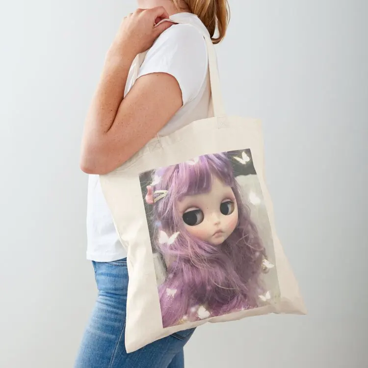 Blythe Doll Viola by Jenny Lee Tote Bag woman shopping bag university shopper bag Canvas stote