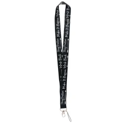 Inspirational Quotes Lanyards for Key Neck Strap For Card Badge Gym Keycord Key Holder DIY Hanging Rope Phone Accessories