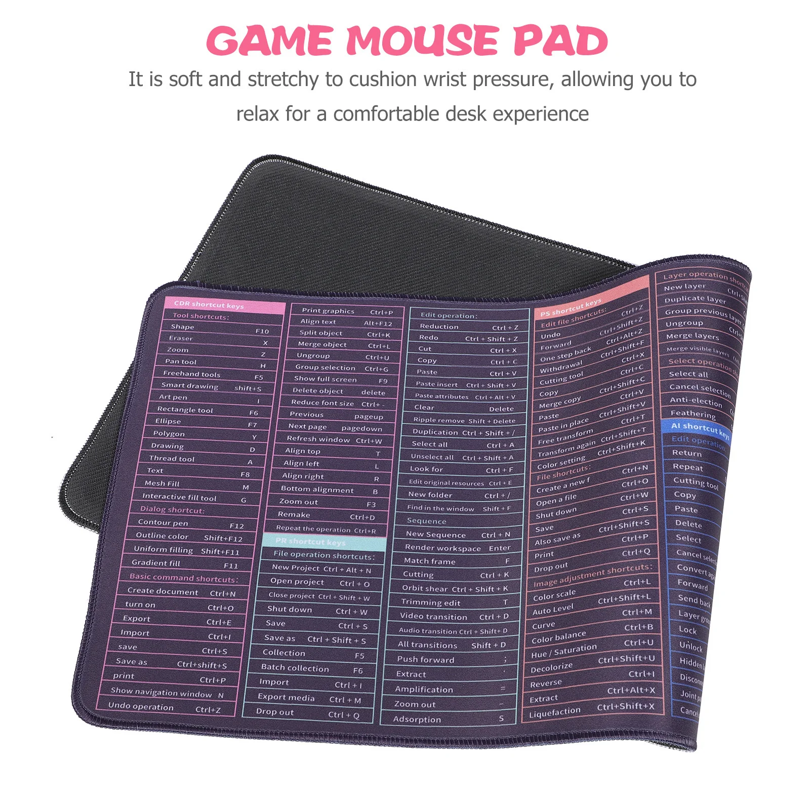 

Xl Mouse Pad Modern Design Fine Craftsmanship Work Study Home Travel Suitable Replacement Old Broken Mouse Pad