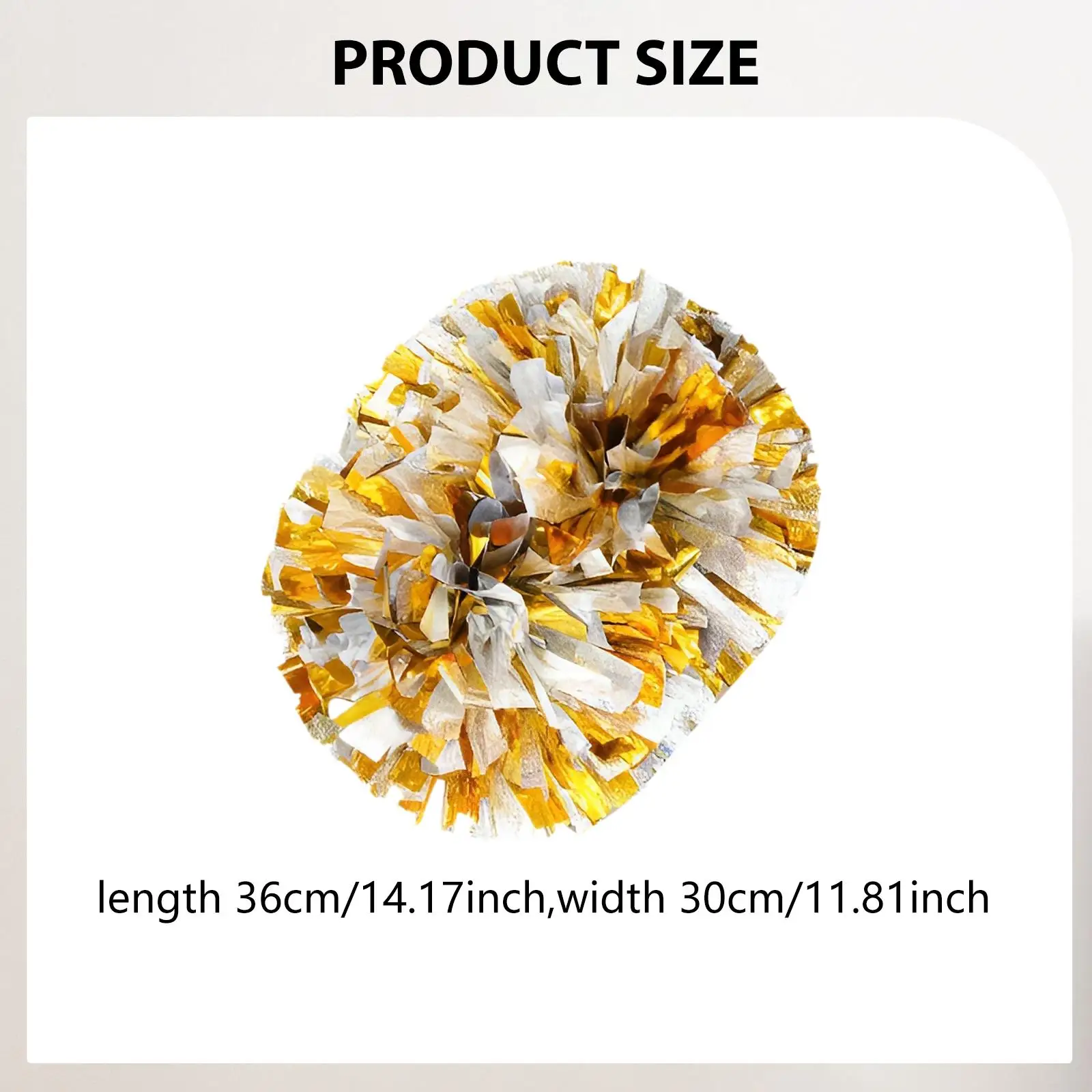 2x Cheerleader Cheering Squad Cheer Costume Accessory Cheering Squad Hand Flower Cheer Poms for Celebrations