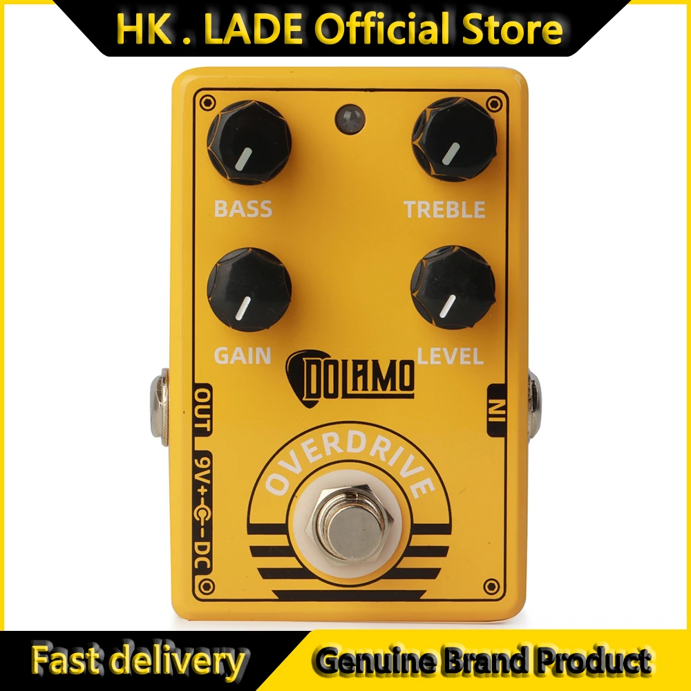 

Caline Dolamo D-8 Overdrive Гитарная педаль эффектов Бас-стрие, усиление и контроль уровня True Bypass Запчасти и аксессуары для гитары