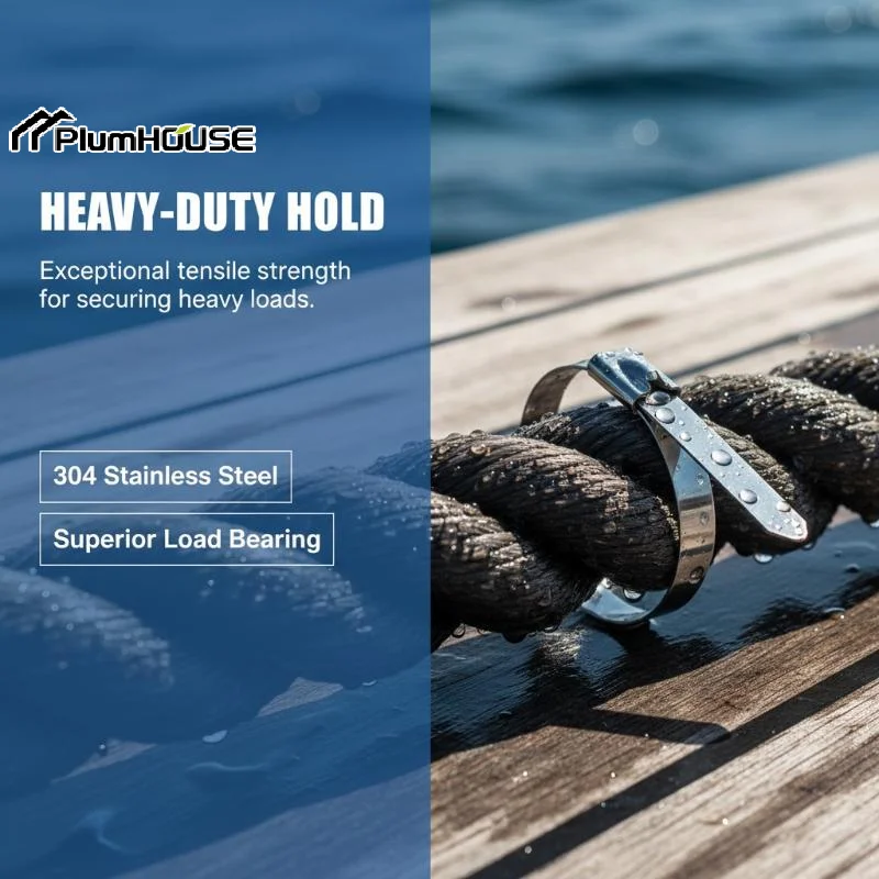 100Pcs Metal Zip Ties Cutter UV Resistant Tool Fence Ties 4.6mm Width Heavy Duty 304 Stainless Steel Cable Tie