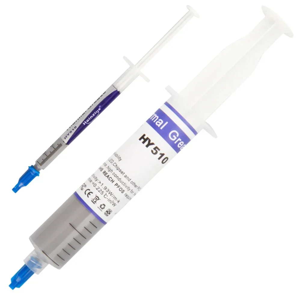 0.5/2/20/30g HY510 Thermal Grease for GPU CPU Thermal Conductive Paste Compound Silicone Grease Paste Chipset Cooling Heat Sink