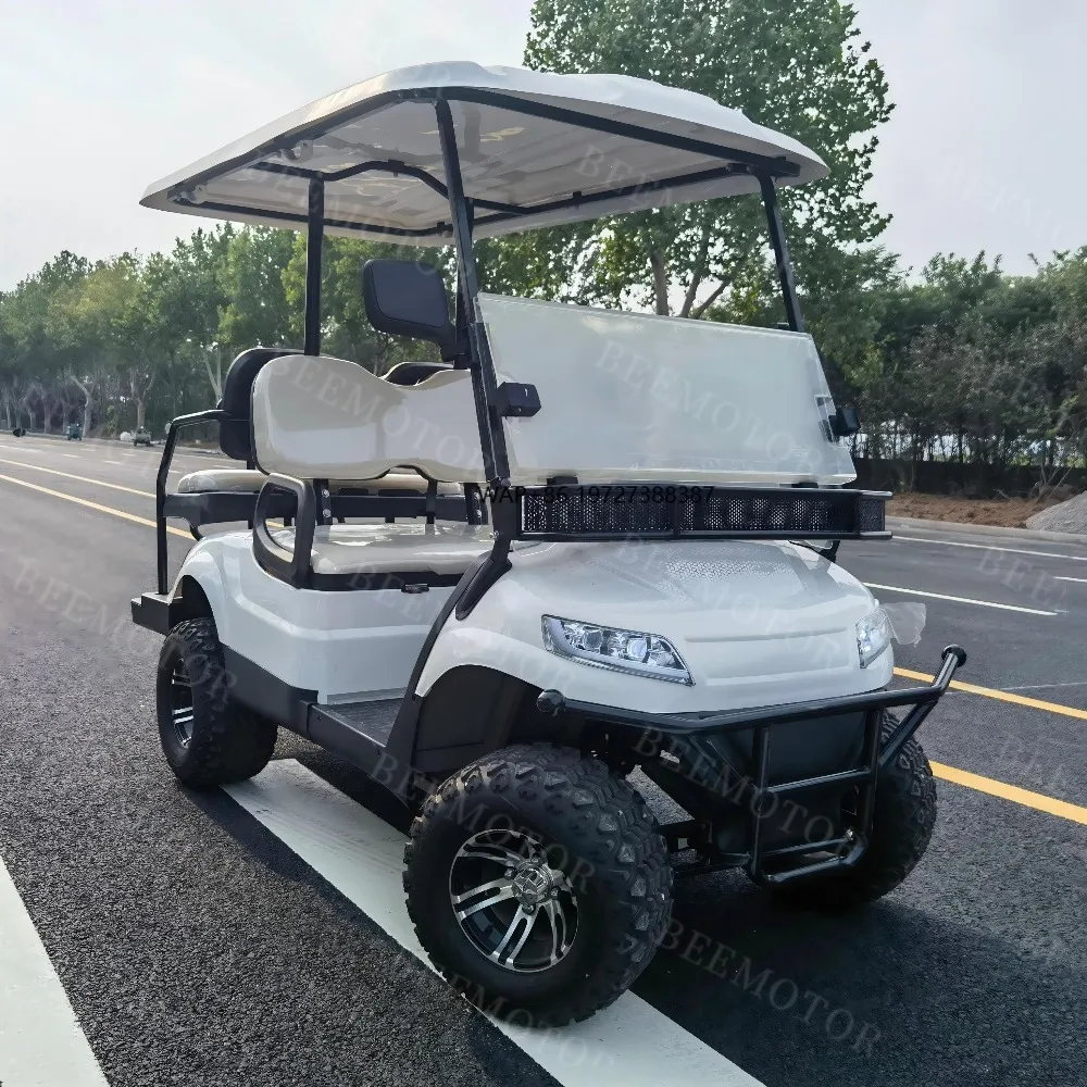 4-6-Seater Electric Mini Golf Cart Cheap Manufacture with 48v Battery Voltage Low Price Offered