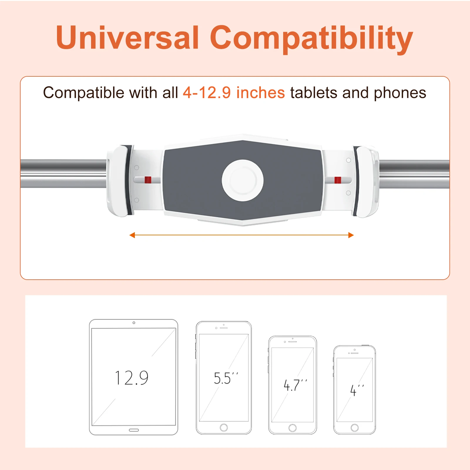 Oatsbasf Tablet Stand Phone Holder for Bed Multifunctional Rack Adjustable Foldable Notebook Stand iPad Bracket Desktop Stand