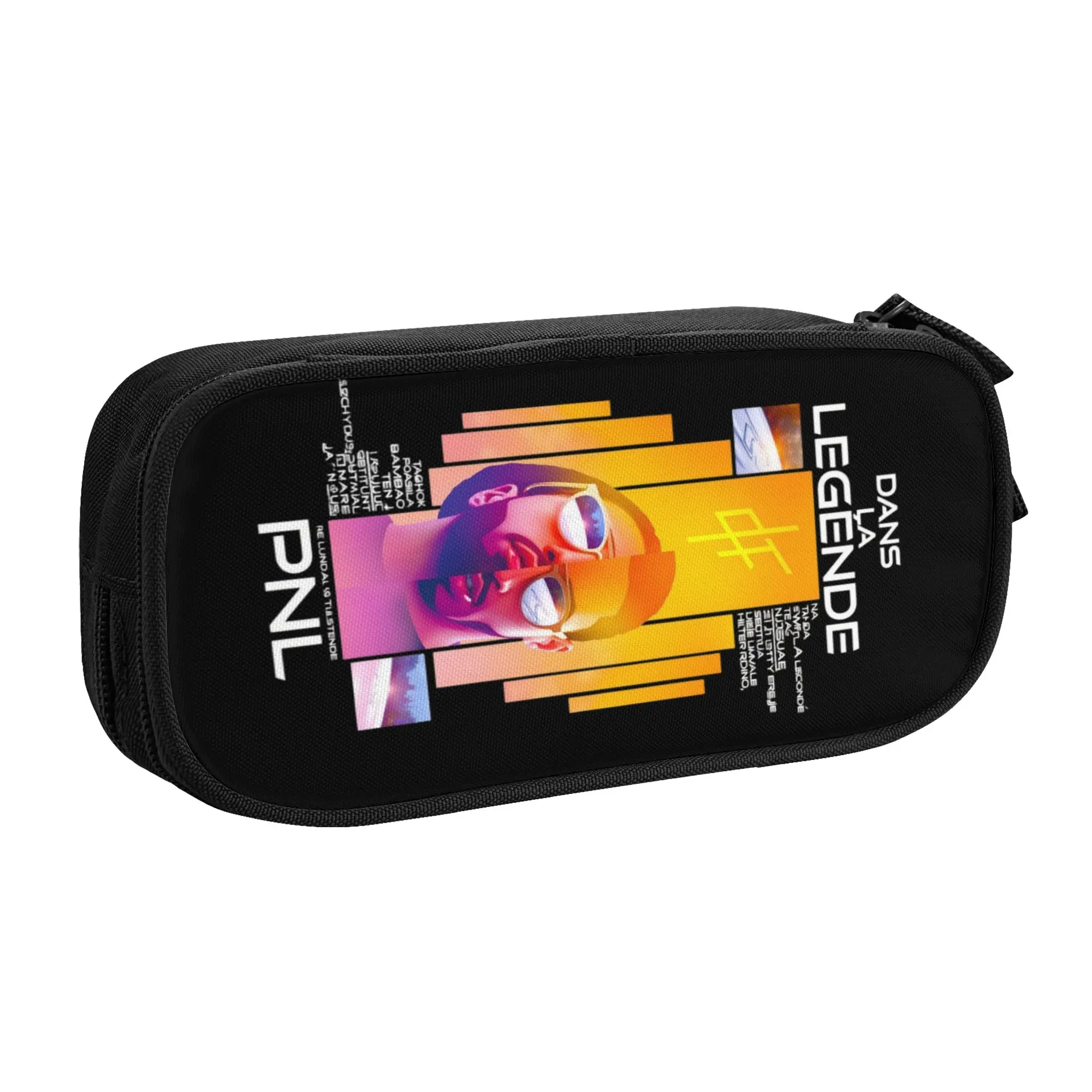 PNL Le Monde Chico  Korean Pencil Case Girl Boy Large Storage French Rapper Mushic  Pencil Box Students Stationery