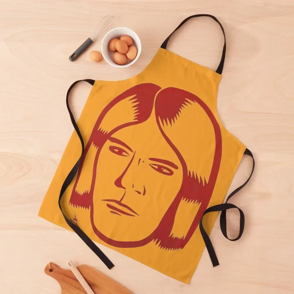 

Pretty Boy with Shiny Hair Apron kitchen girl For Girl Funny Apron