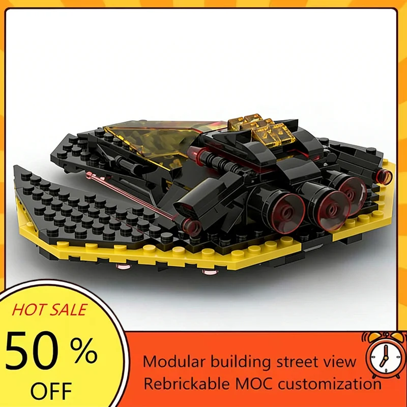 

Набор из 232 деталей: Популярная модель космического корабля из фильма «Звездные войны», конструктор MOC, модульные технологичные блоки, подарок на праздник, игрушка для сборки, детский набор