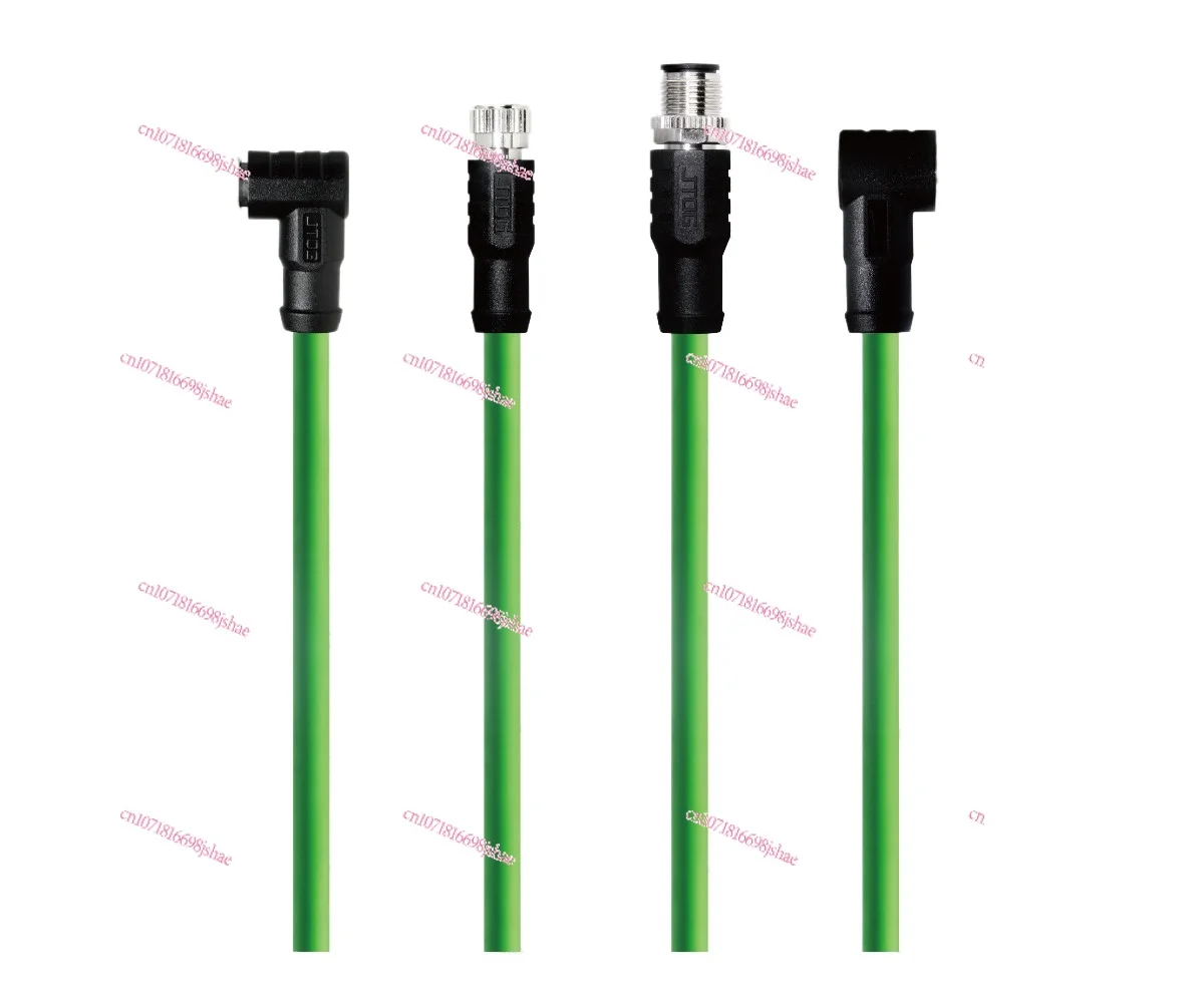 Profinet M12 To RJ45 Industrial Ethernet EtherCAT Cable EtherCat Bus EtherNet