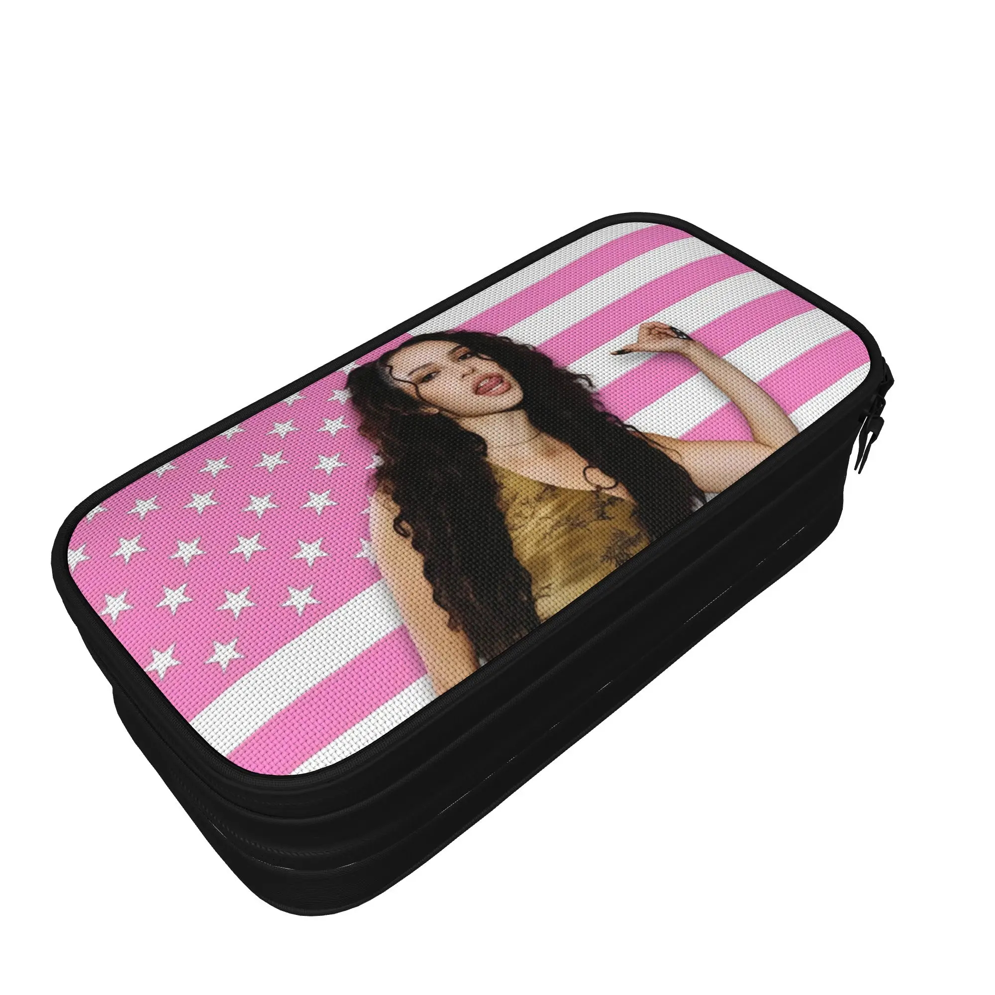

Katseye Kpop Music Pencil Cases Fashion Pen Holder Pencil Bags for Student Big Capacity Students School Gift Pencilcases