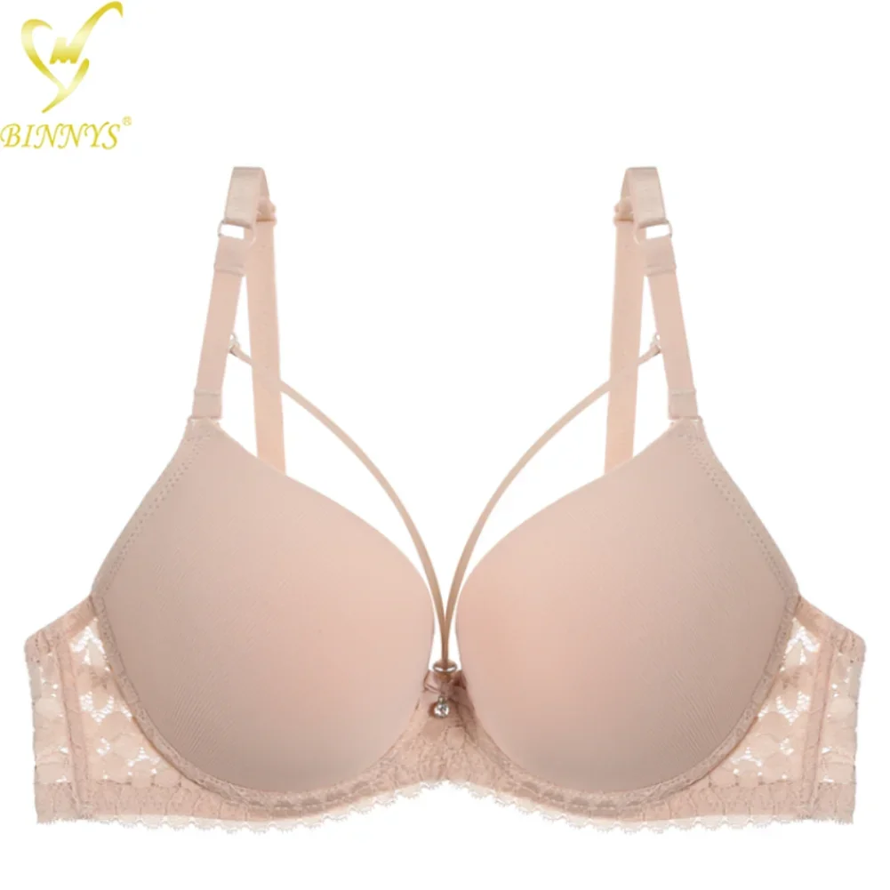 

Binnys 3/4 Cup C Cup Soutiens Sujetador De Mujer Soutien Gorge En Gros Taille Plus Lace Underwire Plus Size Bra