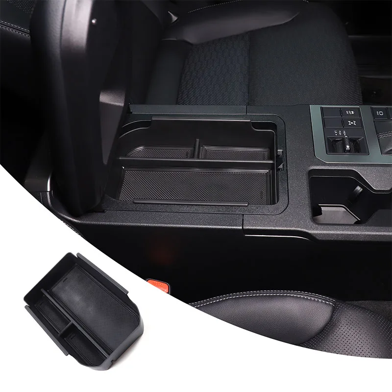 Für Toyota Land Cruiser 250 Prado LC 250 2024 2025 Auto Zentrale Konsole Armlehne Lagerung Box Organizer Fach Innen Zubehör