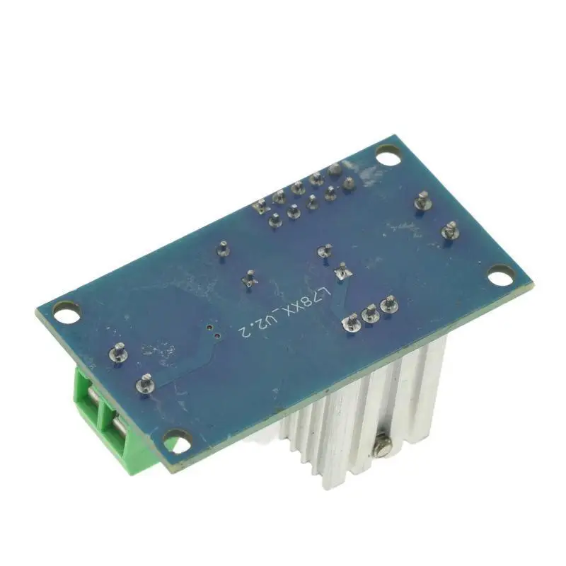 1 Stück LM7805/LM7809/LM7812 Spannungsreglermodul – 5V/9V/12V feste Ausgangsspannung, 1,2A max. lineare Stromversorgung für DC/AC-Eingang – Detail 3