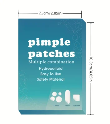 40 قطعة من رقع حب الشباب على شكل نجمة متعددة الألوان، رقع حب الشباب للوجه، رقع حب الشباب المخفية، ورقع البثور، رقيقة جدًا.