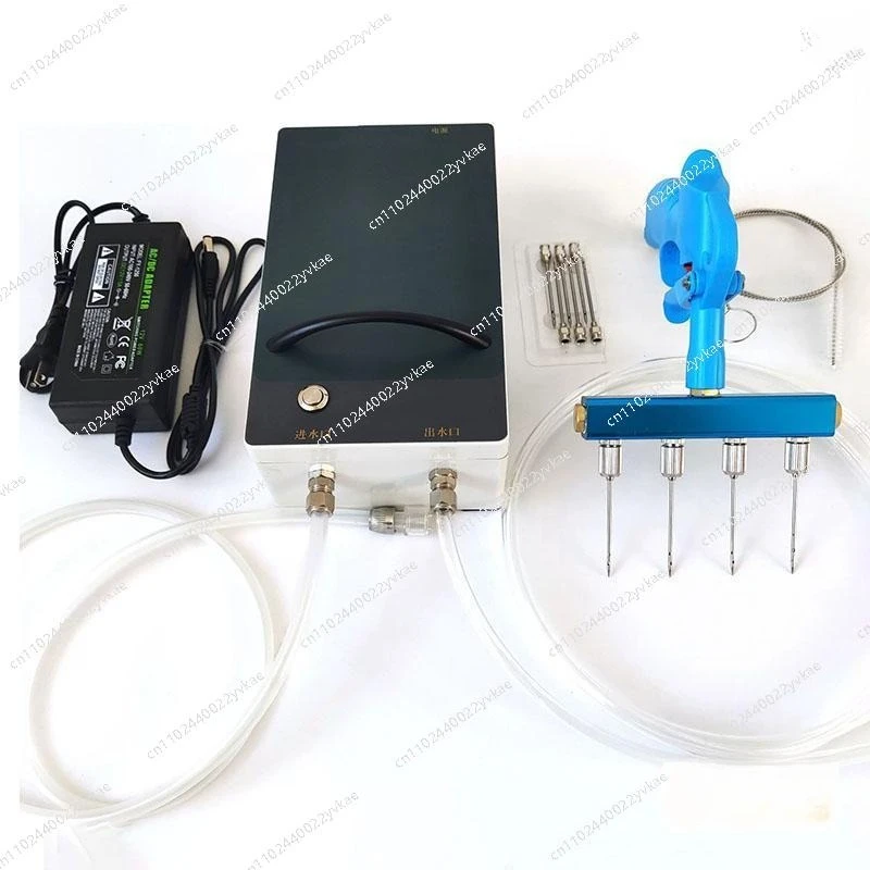 

NEW Electric Meat Saline Syringe Pump High Pressure Bacon Pump Gun Electric Injector Meat Processor 316 Stainless Steel Needle