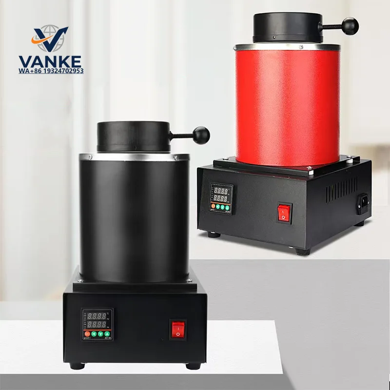 1-3KG Metal Melting Furnace, Induction Heating, Electric Aluminum Smelting Furnace Kit, Scrap Metal Recycling