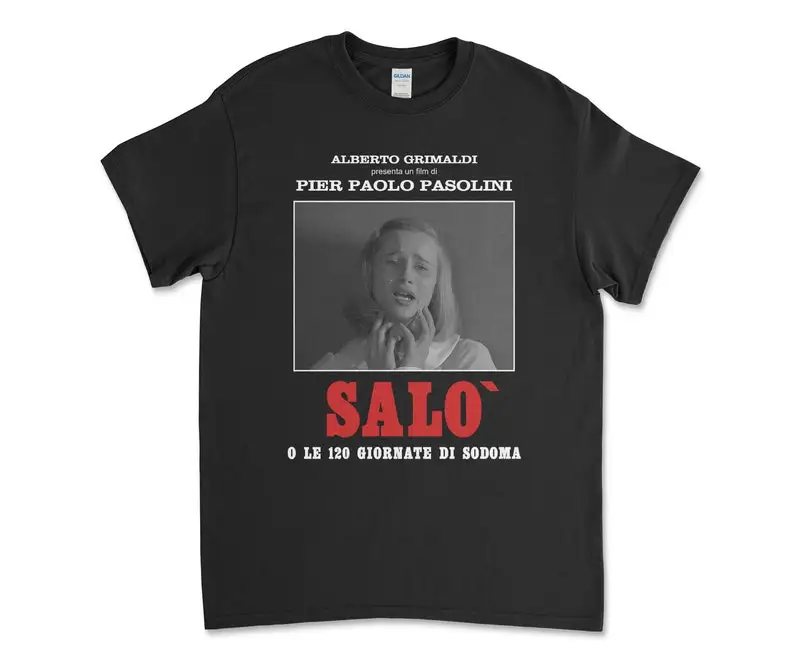 Salò, or the 120 Days of Sodom Pier Paolo Pasolini Black Tee