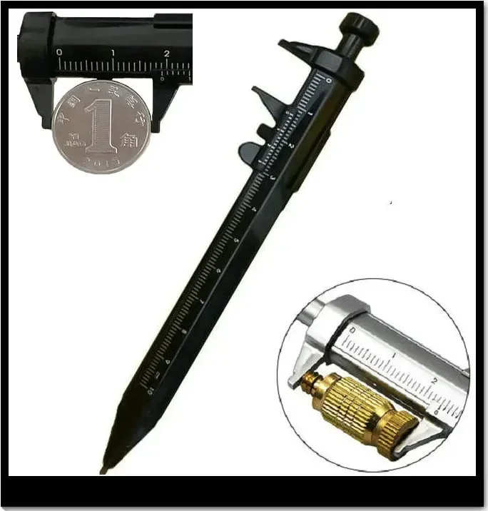 A100PCS Ruler Pen Boy Gift Stationery Frame Ruler Type 100 Cell Mm Mm Quantity Gauge Scale Ruler Ballpoint Pen