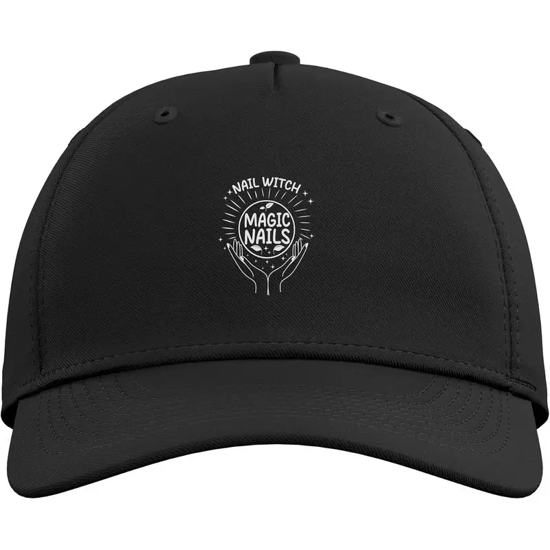 Nail Witch Magic Nails Halloween Nail Tech Adjustable Baseball Hat