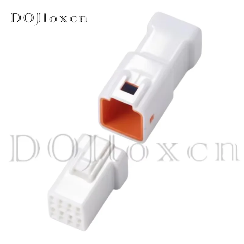 1 Set 2 3 4 6 8pin JWPF-VSLE-D Auto Waterproof Electronic Connector Wire Harness Butt Plug JST-02T 02R For JST