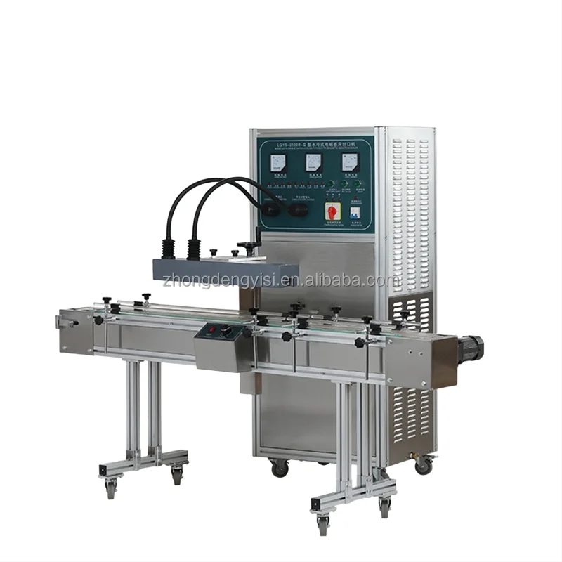 Automatic Electrically Driven Heat Sealing Machine for Plastic Beverage Bottles Heavy Duty Industrial Packaging Line 220V Easy