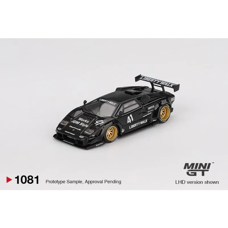 

MINIGT 1:64 Lamborghini Countach LB-WORKS FORD MUSTANG BMW Z8 M5 Subaru Impreza WRC99 Diecast Car Model Vehicle Collectible