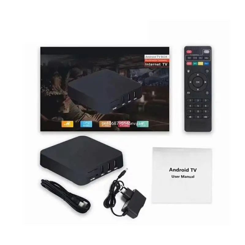 

4K Set Top Box Media Player Dual WiFi 2.4G 64/128GB Set Top Box Receiver Box Media Player For Android New Dropship