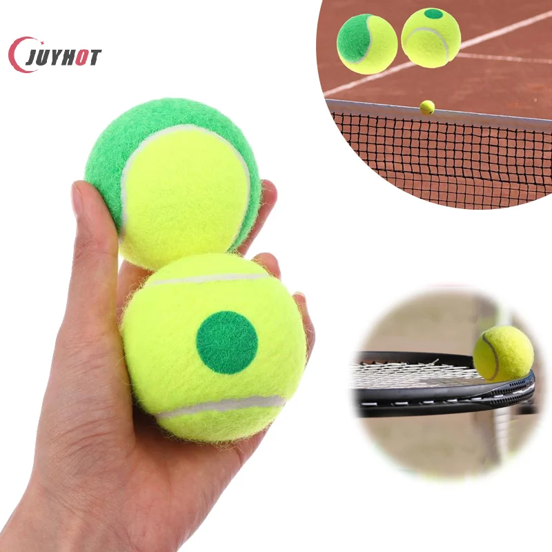

1Pc Tennis Balls For Kids Soft Elastic Low Compression Pressureless Training Ball For Youth Beginner Practice
